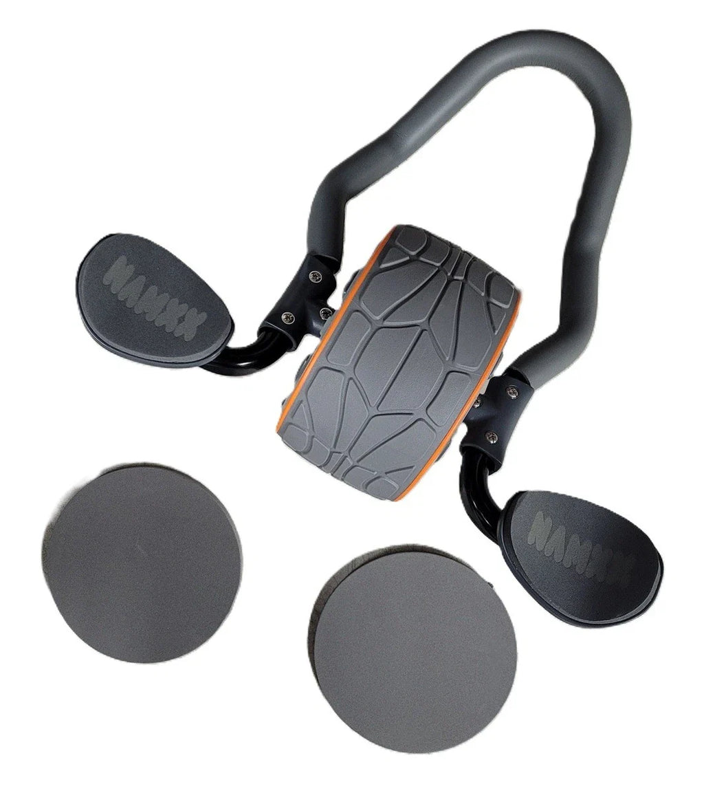 Namxx 4D Ab Roller Wheel with Knee and Elbow Pad Support for Home Fitness
